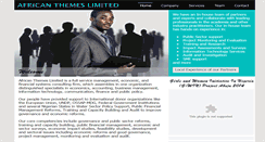 Desktop Screenshot of african-themes.com